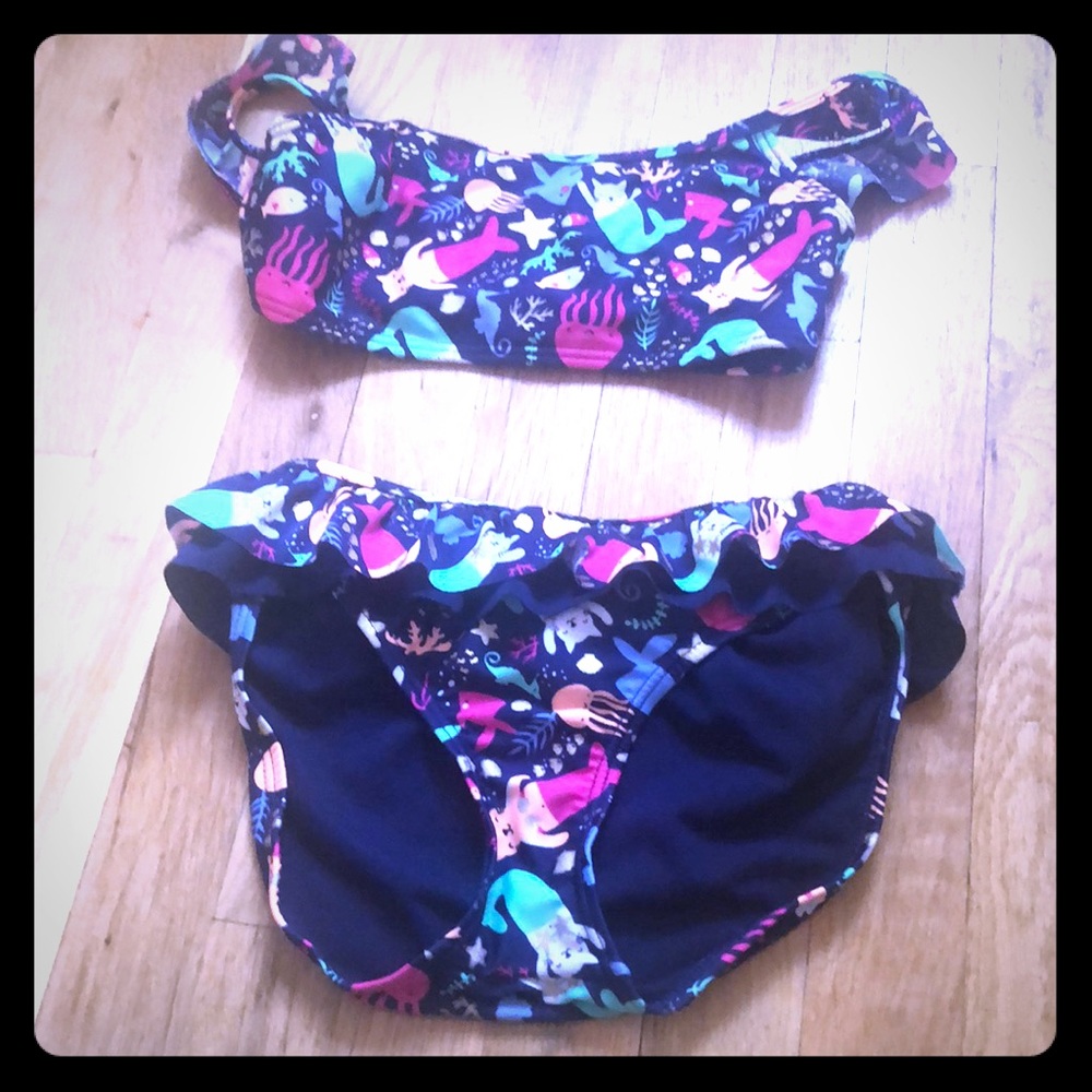 An Ocean themed girl bikini